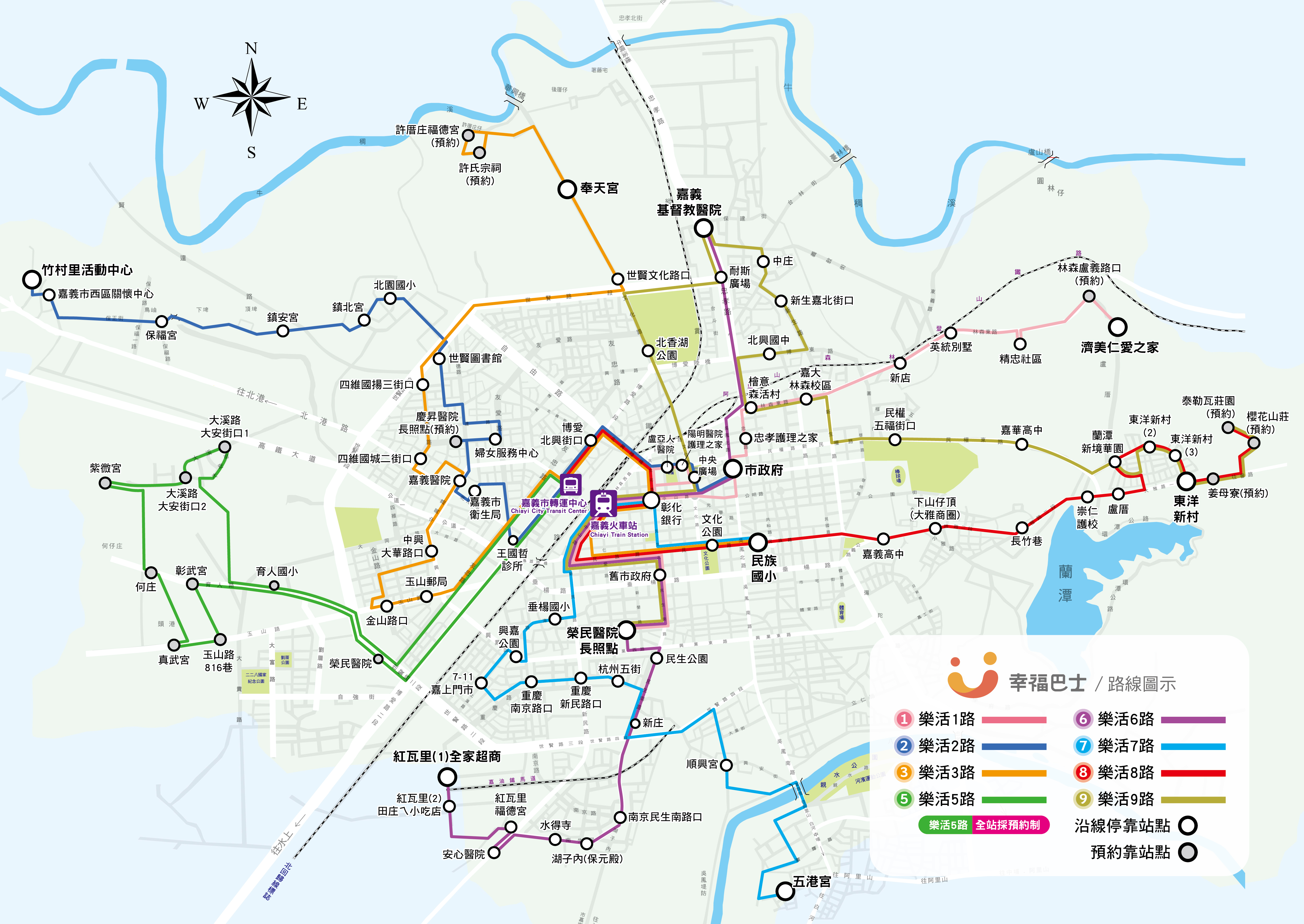 樂活6路路線圖